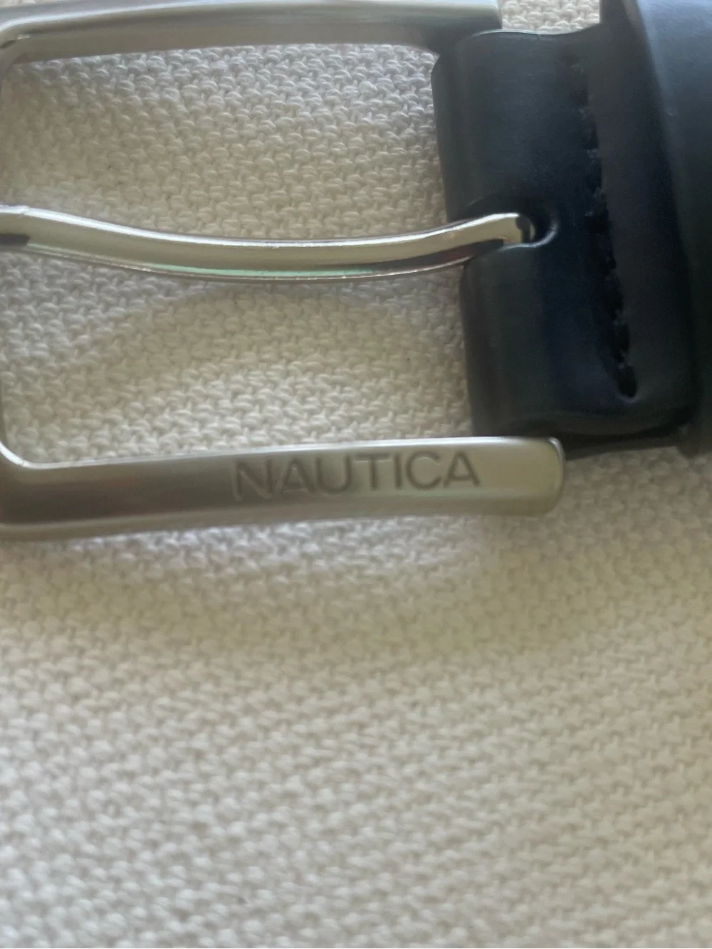 Nautica Belt with Sailboats Size 36   New No Tags  Handcrafted